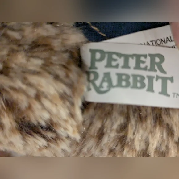 Peter Rabbit Plush Toy with Blue Jacket - Picture 6 of 12